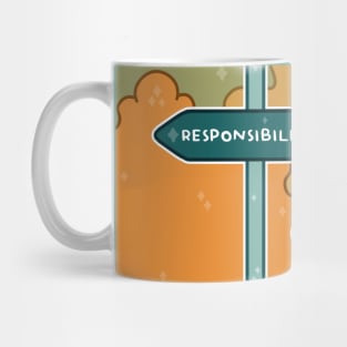 A ghost escaping his responsibilities Mug